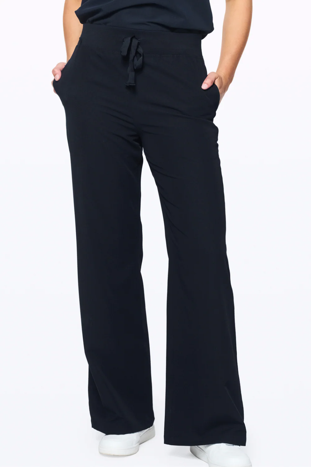 Women's High-Waisted Flare Scrub Pants - Image 5
