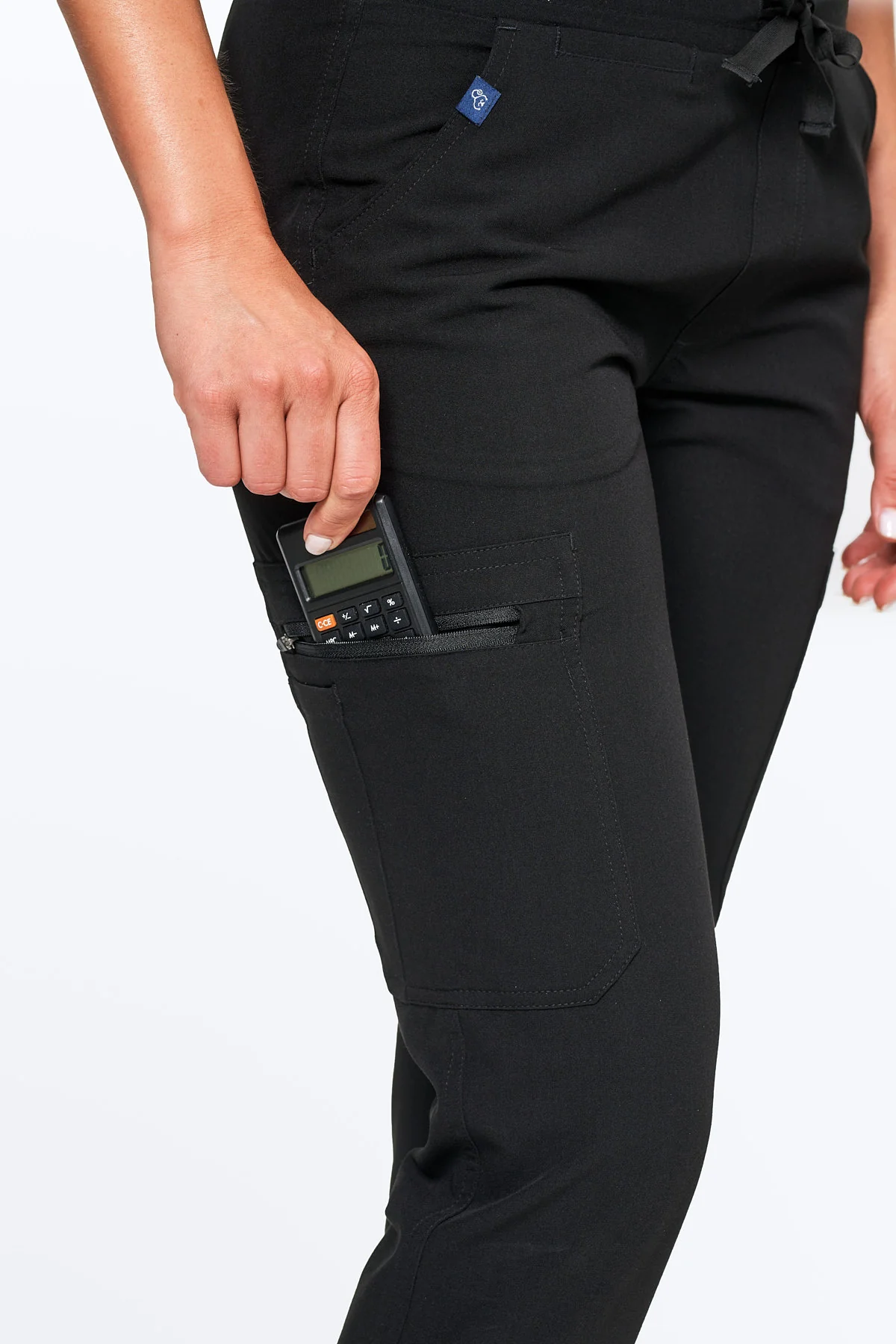 Women's Skinny 11-Pocket Scrub Pants - Clearance Sale - Image 15