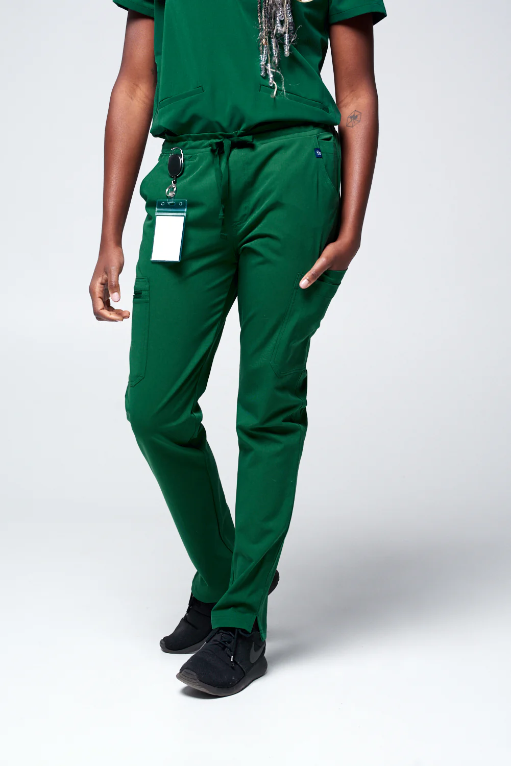 Women's Skinny 11-Pocket Scrub Pants - Clearance Sale - Image 17