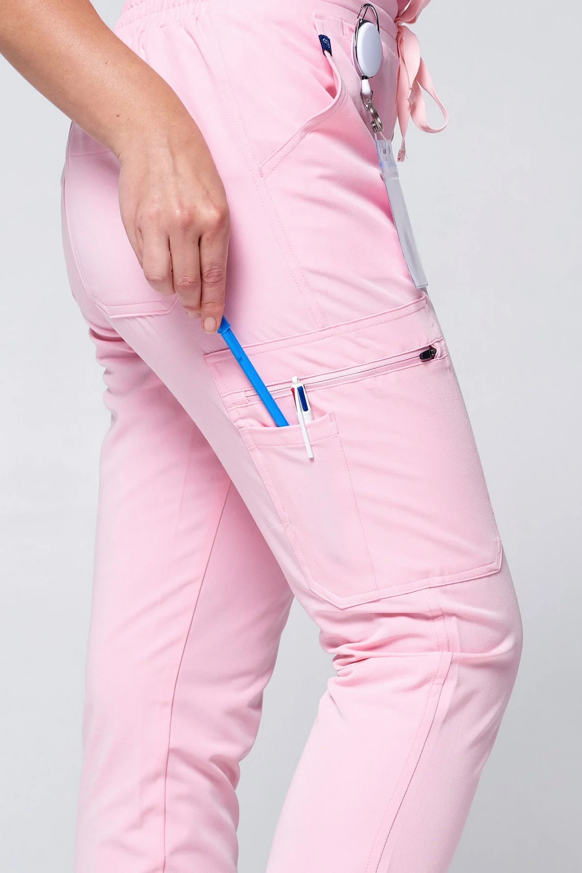 Women's Skinny 11-Pocket Scrub Pants - Clearance Sale - Image 23