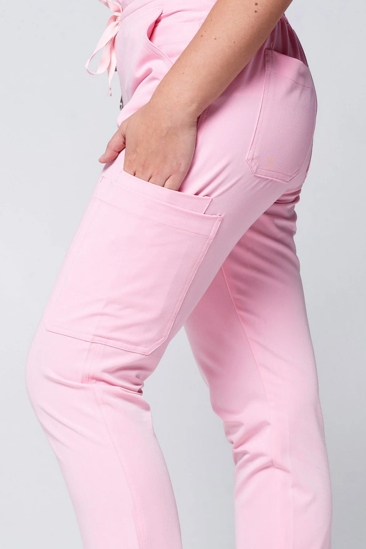 Women's Skinny 11-Pocket Scrub Pants - Clearance Sale - Image 24