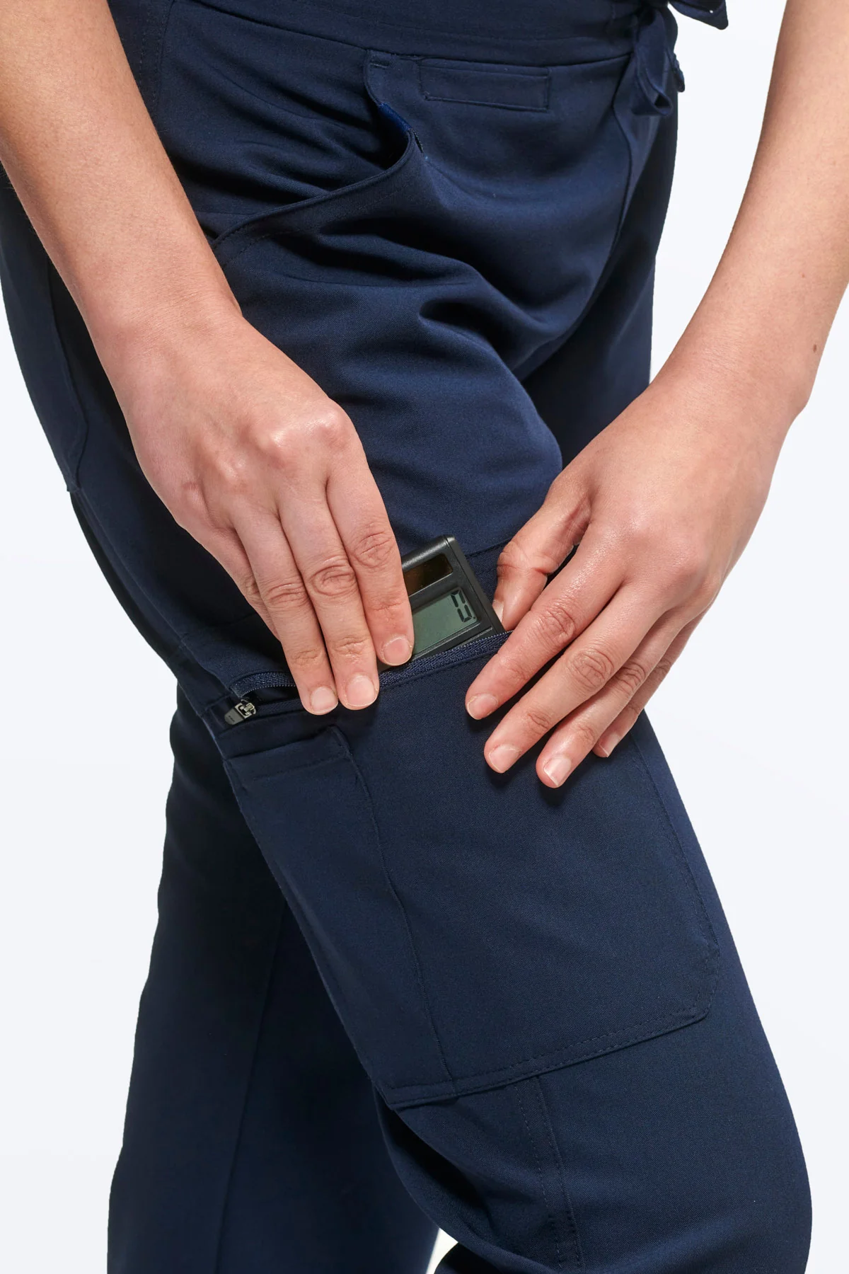 Women's Skinny 11-Pocket Scrub Pants - Clearance Sale - Image 7