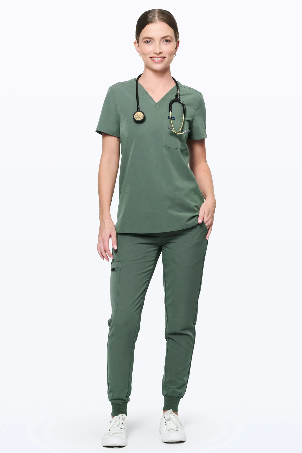 Women’s V-Neck Tuck Top - Image 38