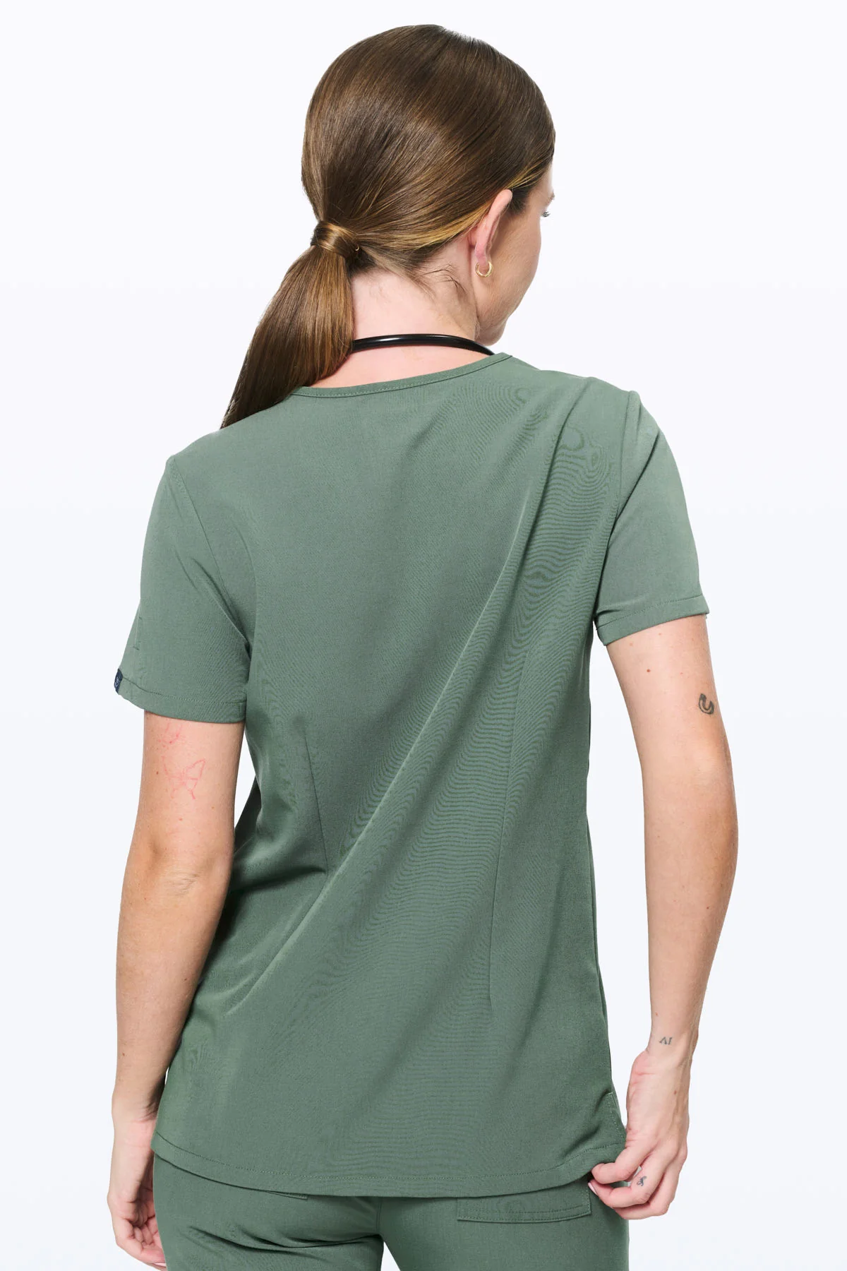 Women’s V-Neck Tuck Top - Image 40