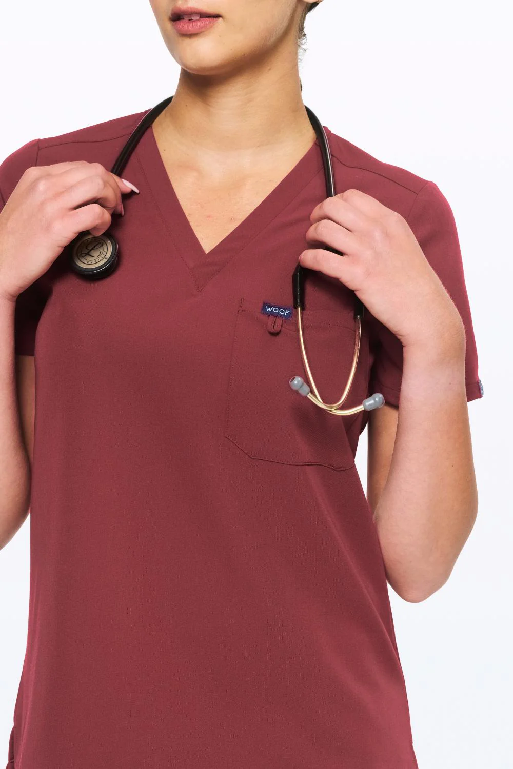 Women’s V-Neck Tuck Top - Image 46