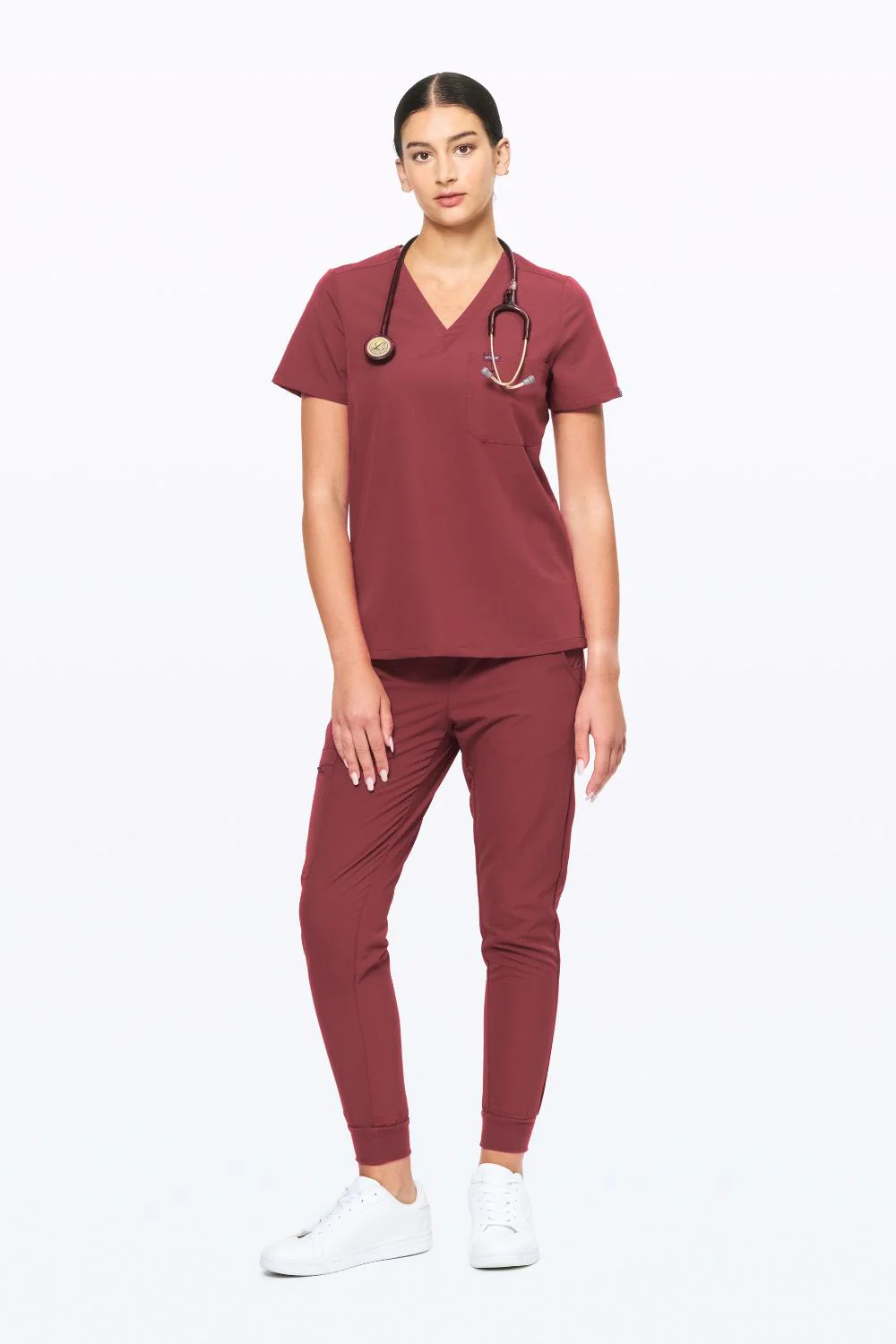 Women’s V-Neck Tuck Top - Image 47