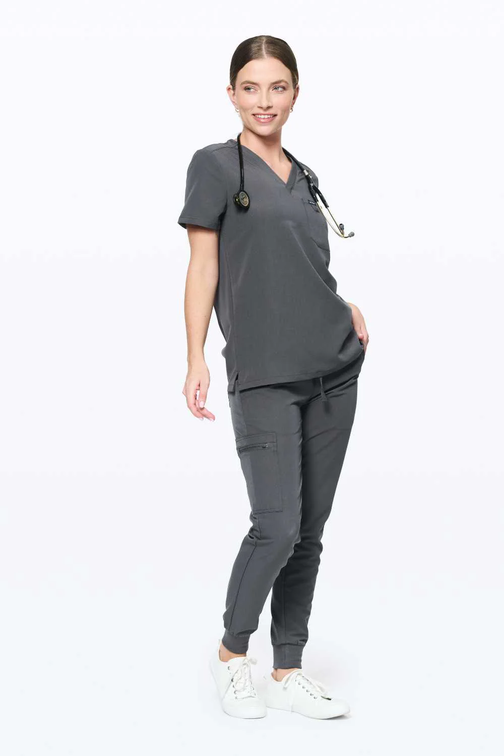Women’s V-Neck Tuck Top - Image 55