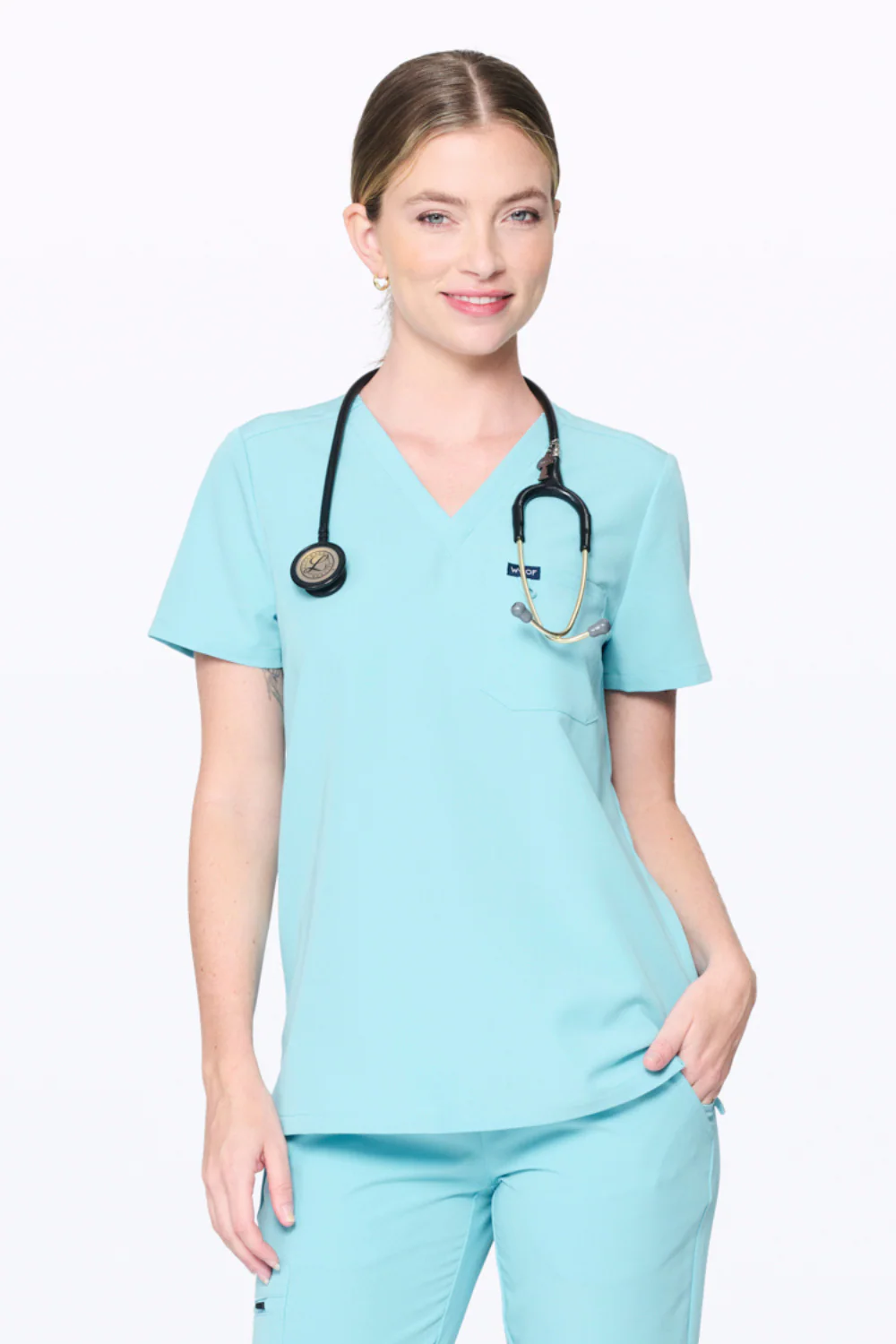 Women’s V-Neck Tuck Top - Image 73