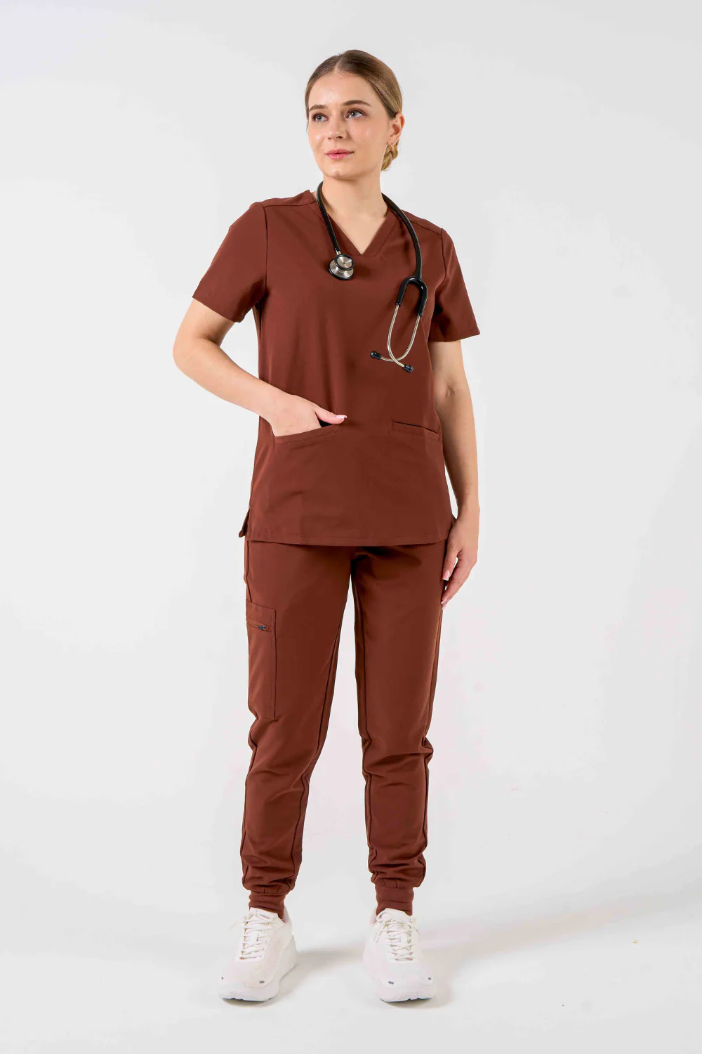 Women’s V-Neck Tuck Top - Image 79