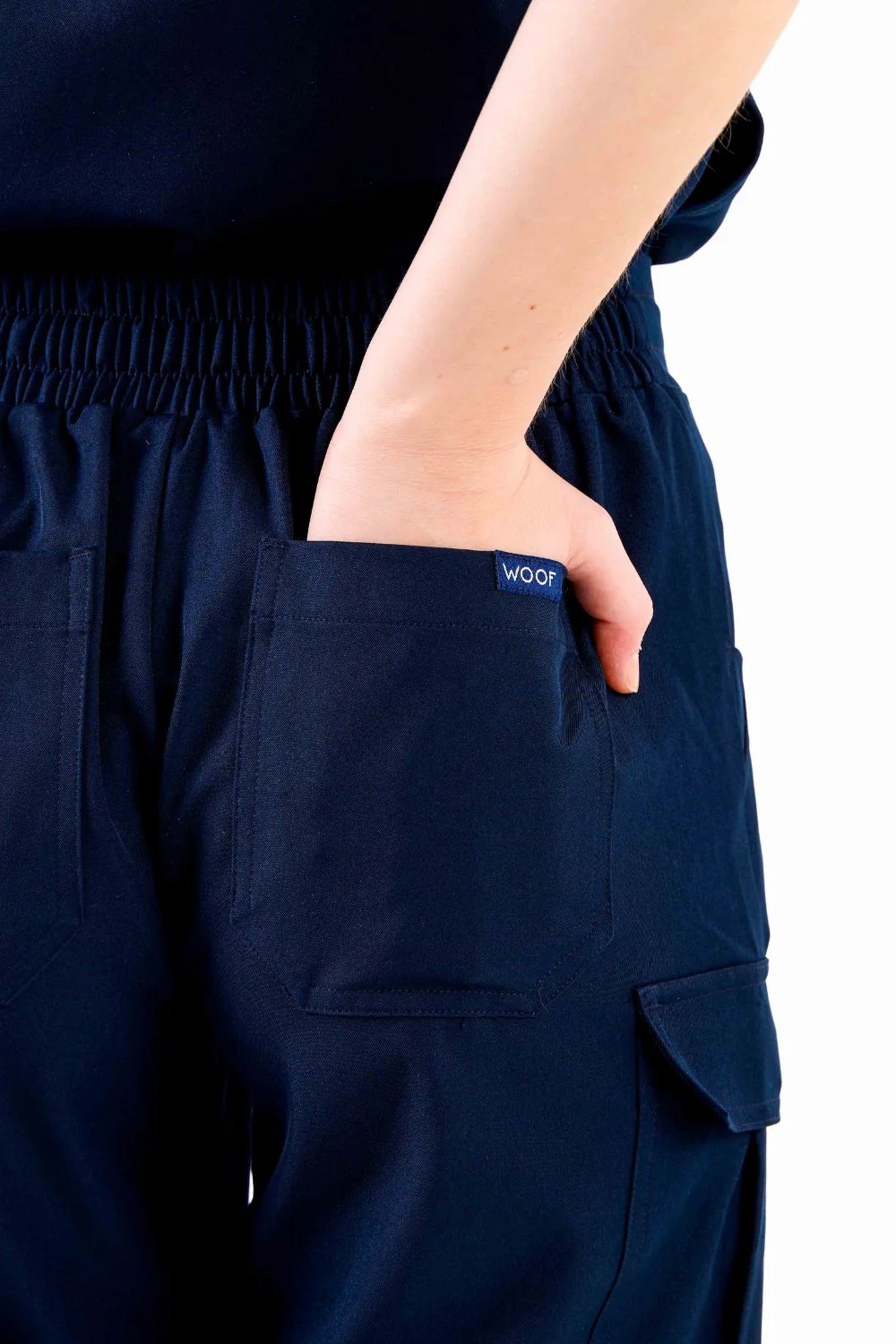 VetCore™ Women’s Vet Med Cargo Scrub Pants with GENU™ Removable Knee Protection - Image 3