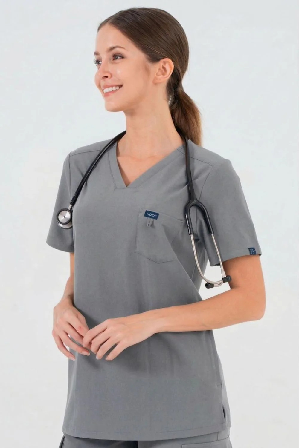 VetCore™ Women’s Vet Med Scrub Top - Image 10