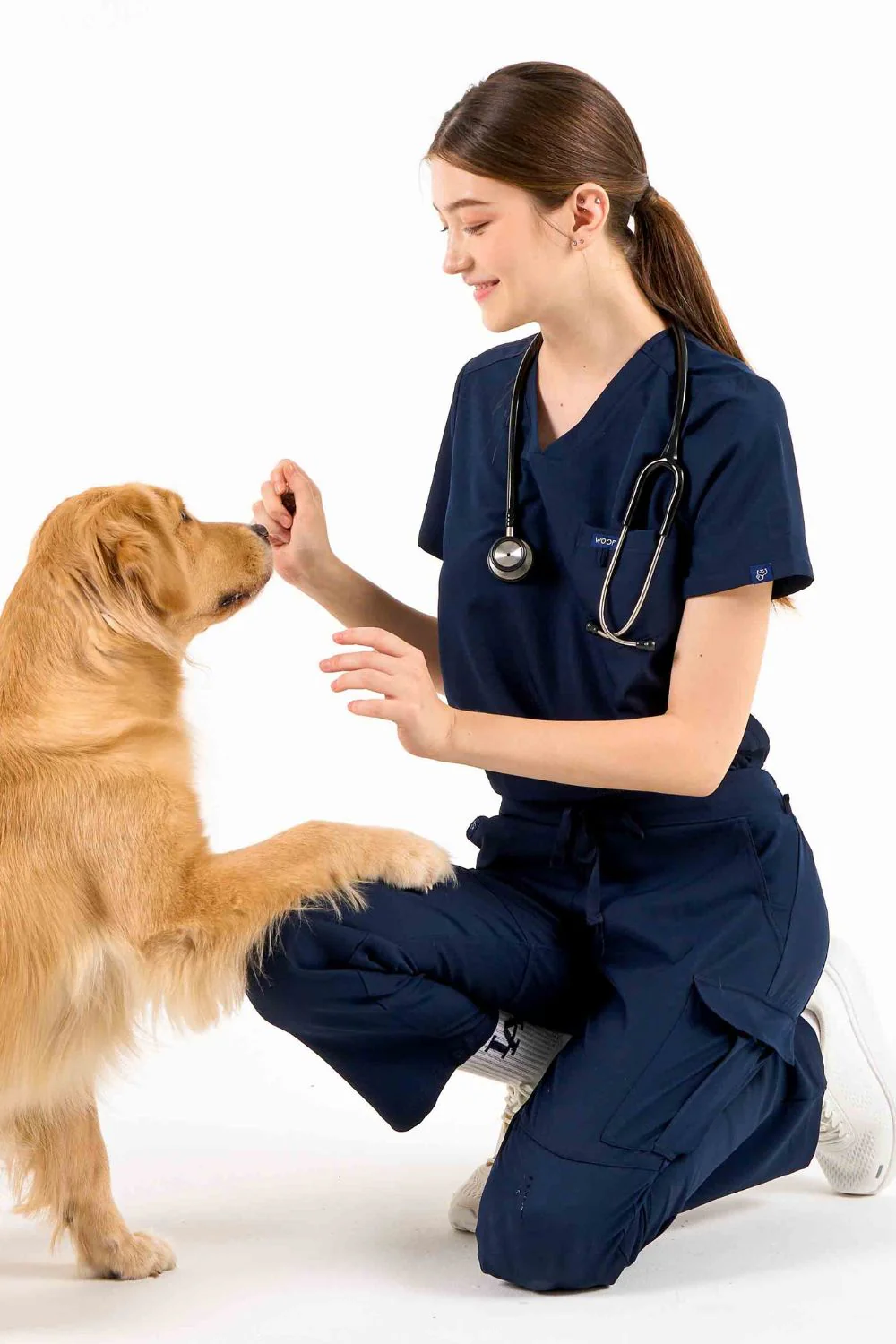 VetCore™ Women’s Vet Med Scrub Top - Image 4