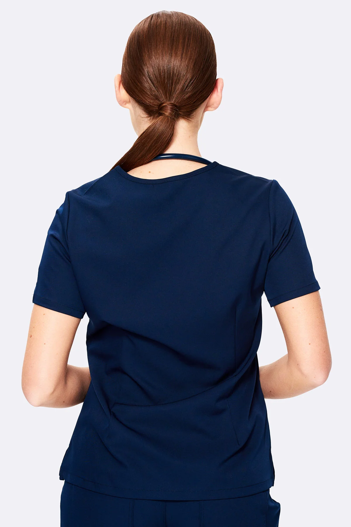 Planet Friendly Women’s V-Neck Tuck Top - Image 4